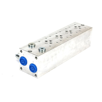 Płyta NG6 cetop3 4-sekcyjna (z zaworem przelewowym 50-380 bar) do elektrozaworów DL3 i DS3-30219