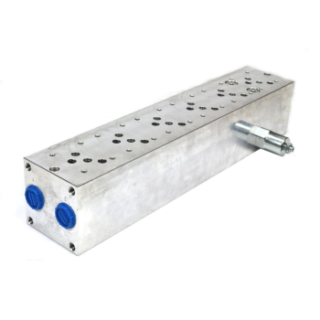 Płyta NG10 cetop 5- 6 sekcyjna (z zaworem przelewowym 50-380 bar) do elektrozaworów DL5-30240