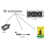 Panel z dwoma joystickami 4-pozycyjnymi. 12VDC-30321