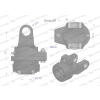 Sprzęgło na kołek wału Seria 2R 900Nm - 24x61 - 1 3/8 Z6 WARYŃSKI-31593