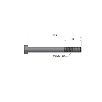 Śruba pokrywy rozrządu 0096213 5/16x3.1/8 MF3-3158