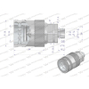 Szybkozłącze hydrauliczne gniazdo M14x1.5 gwint zewnętrzny EURO PUSH-PULL  (ISO 7241-A) z eliminatorem ciśnienia War