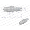Szybkozłącze hydrauliczne wtyczka long M16x1.5 gwint zewnętrzny EURO (ISO 7241-A) z eliminatorem ciśnienia Waryński