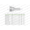Zakucie hydrauliczne DKJ DN06 7/16