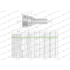 Zakucie hydrauliczne DKJ DN08 1/2
