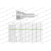 Zakucie hydrauliczne DKJ DN08 9/16