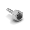 Zakucie hydrauliczne DKL DN13 M22x1.5 uszczelnienie czołowe/płaskie PREMIUM Waryński