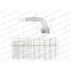 Zakucie hydrauliczne ORFS90 DN10 11/16