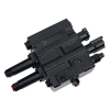 Rozdzielacz hydrauliczny do ładowaczy czołowych (LS - Load Sensing) 2-sekcyjny (1 x sekcja pływająca) max przepływ 
