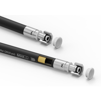 Przewód hydrauliczny gładki z uszczelnieniem - 180 bar gwint M18x1.5 proste L-1600mm DN10-1SN (AA-10-1600; P11P11) 18M