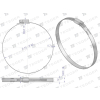 Opaska zaciskowa wzmocniona 70-90 ślimakowa  szerkość 12mm TEGER-34623