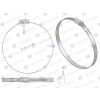 Opaska zaciskowa wzmocniona 120-140 ślimakowa  szerkość 12mm TEGER-34638