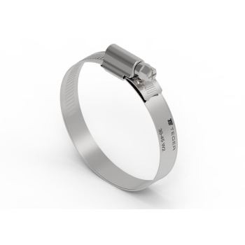 Opaska zaciskowa wzmocniona 30-45 ślimakowa  szerkość 12mm TEGER