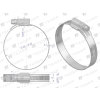 Opaska zaciskowa wzmocniona 25-40 ślimakowa  szerkość 12mm  TEGER-34923