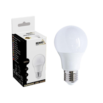 Żarówka LED  230V E27 A60 9.5W 880LM 3000K barwa ciepła