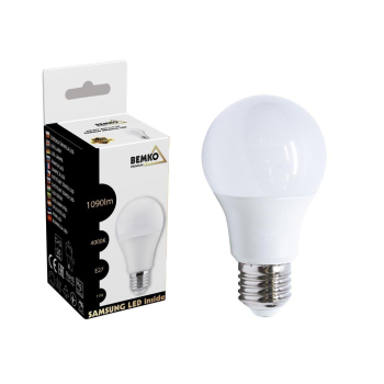 Żarówka LED  230V E27 A60 11W 1090LM 4000K barwa dzienna