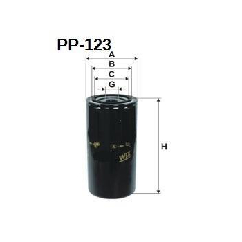 Filtr oleju PP-12.3 5413030650 Sędziszów