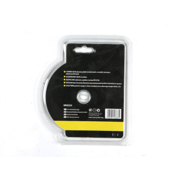 Tarcza diamentowa do cięcia na mokro pełna 125 x 22.23 mm Waryński-35219