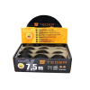 Miara stalowa dwustronna rozwijana 7.5m 25mm TEGER-35760