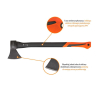 Siekiera uniwersalna z trzonkiem fiberglass 1500 g / TEGER-35799