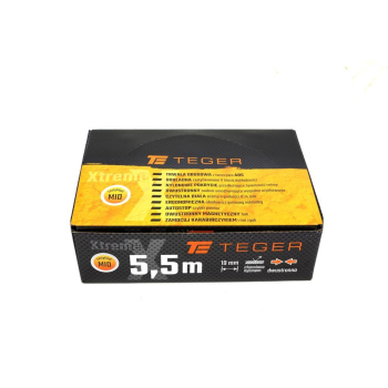 Miara stalowa dwustronna rozwijana 5.5m 19mm TEGER-35758