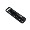 Zestaw 12 el. nasadki 3/8  przedłużka 12.5 cm grzechotka  9 10 11 13 14 Waryński