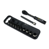 Zestaw 12 el. nasadki 3/8  przedłużka 12.5 cm grzechotka  9 10 11 13 14 Waryński-35862