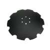 Talerz uzębiony Z-10 fi 560 mocowanie 6/120 grubość 4 mm stal borowa WARYŃSKI R-35973