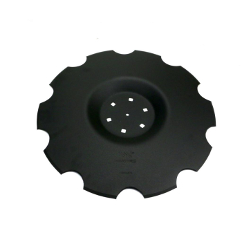 Talerz uzębiony Z-10 fi 560 mocowanie 6/120 grubość 4 mm przetłoczony stal borowa WARYŃSKI R-35982