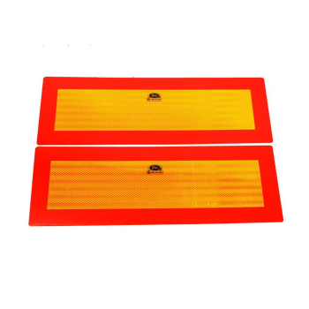 Tablica wyróżniająca odblaskowa. kpl. 2szt.. 560mm/200mm. 101-01W-83