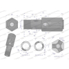 Zawór bezpieczeństwa cylindra hydraulicznego do C-360 WARYŃSKI-36105