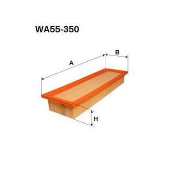 Wkład filtra kabiny WA55-350 Sędziszów