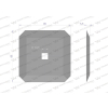 Nóż paszowozu kwadrat 85x5 mm zastosowanie Luclar Seko DeLaval Waryński-36459