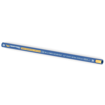 Wąż hydrauliczny do urządzeń myjących PERFECT-WASHER BLUE 135 stopni 1SN DN12 1-oplotowy 160 Bar Waryński-36893