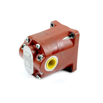 Pompa hydrauliczna zębata do Bizon Z-050 stary typ PZS-KP-25 (obroty lewe) 16Mpa w korpusie żeliwnym Waryński-37533