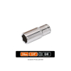 Klucz nasadowy 1/4" sześciokątny długi 14 mm, CR-V, Teger