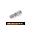 Klucz nasadowy 1/4" z bitem HEX H4x37 mm, S2/CR-V, Teger