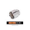 Klucz nasadowy 1/2" SPLINE 21 mm, CR-V, Teger