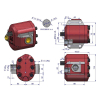 Pompa hydrauliczna podnośnika wzmocniona C-360 Hylmet-3833