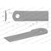 Nóż obrotowy sieczkarnia gładki 175x50x4.5mm otwór 20 z tuleją zastosowanie 1994760C4 Case WARYŃSKI-38422