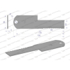 Nóż stały rozdrabniacz słomy sieczkarnia uzębiony 190x50x3mm otwór 12 zastosowanie Z55611 WARYŃSKI-38442