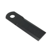 Nóż obrotowy rozdrabniacz słomy sieczkarnia gładki 175x50x4.5mm otwór 20 zastosowanie D49080066 MF WARYŃSKI