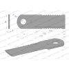Nóż obrotowy rozdrabniacz słomy sieczkarnia uzębiony 175x50x5mm otwór 20 zastosowanie Z105500 John Deere WARYŃSKI-
