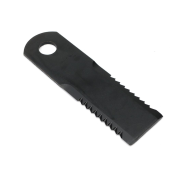 Nóż obrotowy rozdrabniacz słomy sieczkarnia uzębiony 173x50x4.5mm otwór 20 zastosowanie 84068444 New Holland WARYŃSKI