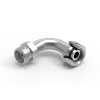 Kolanko hydrauliczne metryczne redukcyjne łukowe AB  A-M22x1.5 15L / B-M18x1.5 12L Waryński-38610