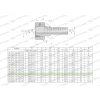 Zakucie hydrauliczne DKL DN10 15L M22x1.5 PREMIUM Waryński-38748