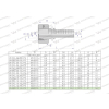 Zakucie hydrauliczne DKL DN13 16L M22x1.5 PREMIUM Waryński-38760