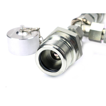 Zestaw pomiarowy ciśnienia hydrauliki z manometrem 250 bar wtyczka i gniazdo skręcane Waryński-38907