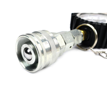 Zestaw pomiarowy ciśnienia hydrauliki z manometrem 160 bar wtyczka skręcana Waryński-38919
