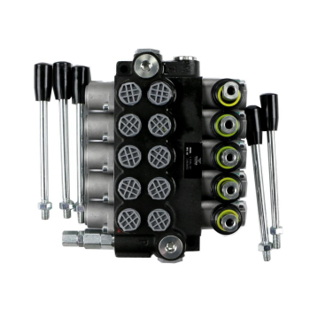 Rozdzielacz hydrauliczny 5-sekcyjny 40L (5-sekcji z zatrzaskiem) VOIMA-39078
